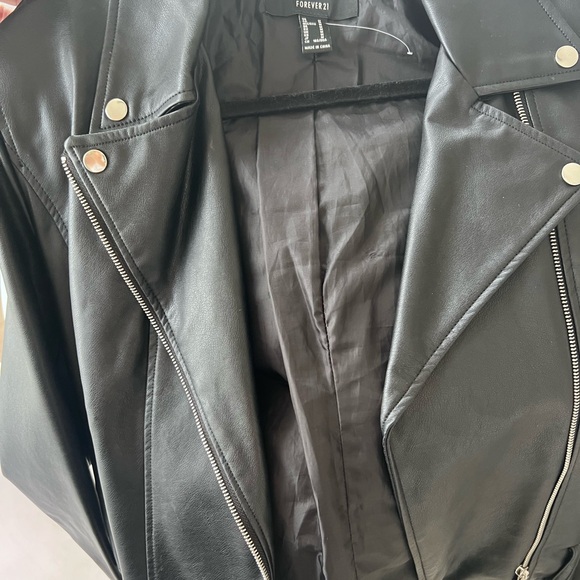 Forever 21 leather jacket - Picture 2 of 3